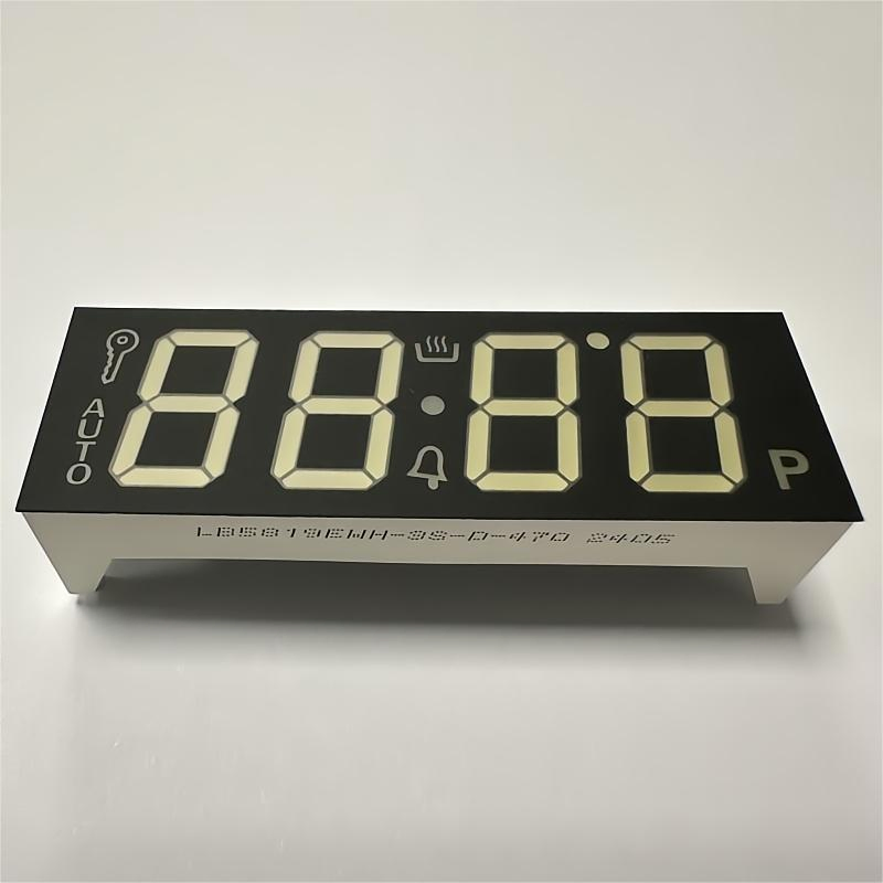 White LED Display 7 Segment 4 Digit for Oven 58.2*19mm