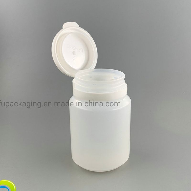 100ml Plastic Packaging HDPE Candy Pill Tablet Plastic Bottle