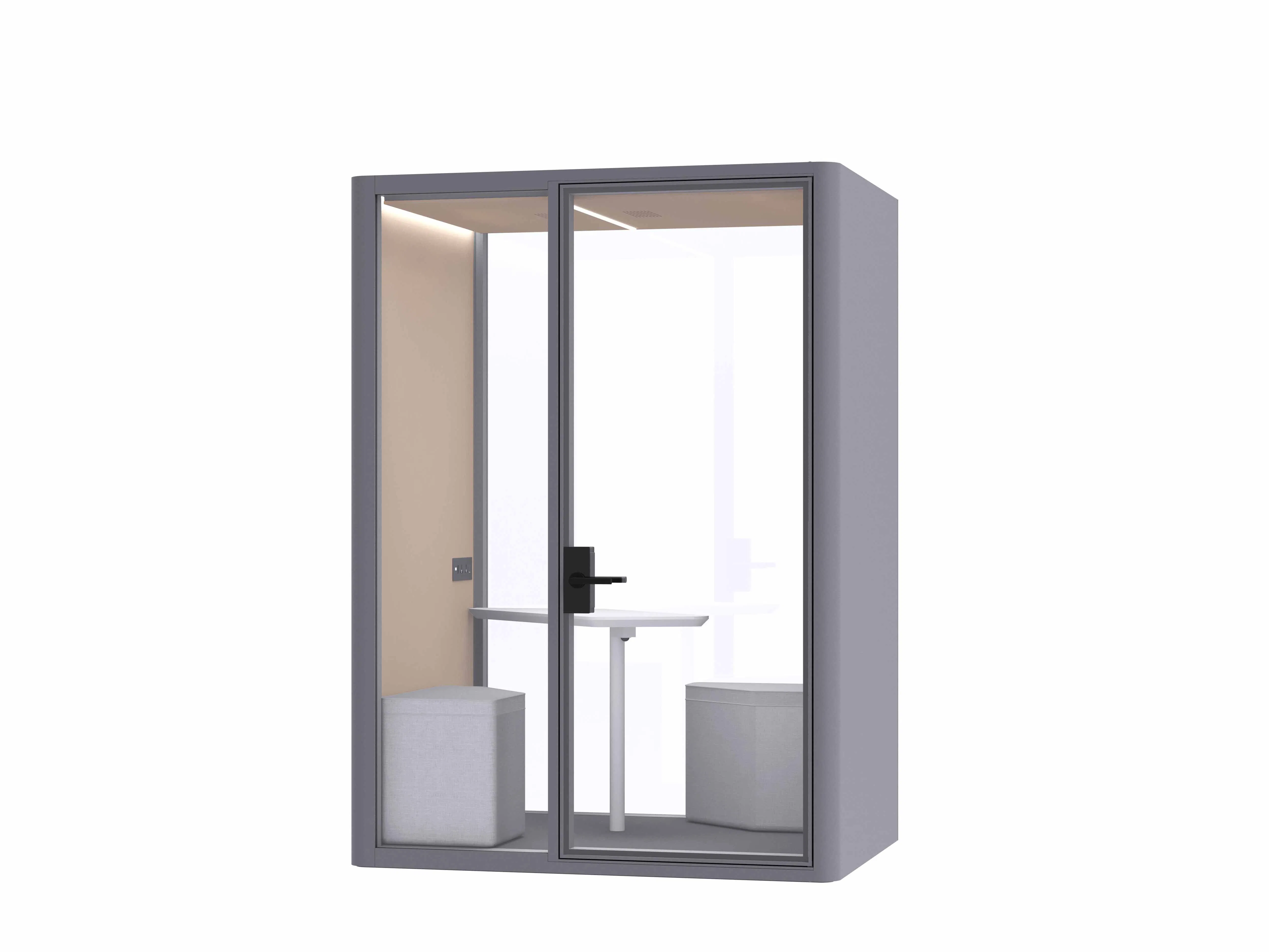 Premium Soundproof Office Pod - Privacy Meeting Booth & Silent Acoustic Room