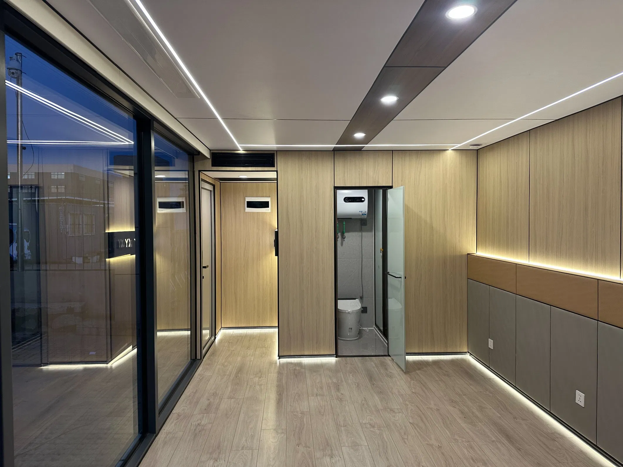 Stylish Foldable Aluminum Alloy Container House for Hotels