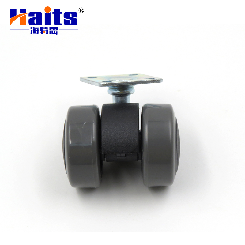 China Furniture Fittings Plate Mount Casters Wheel Manufacturer and Supplier