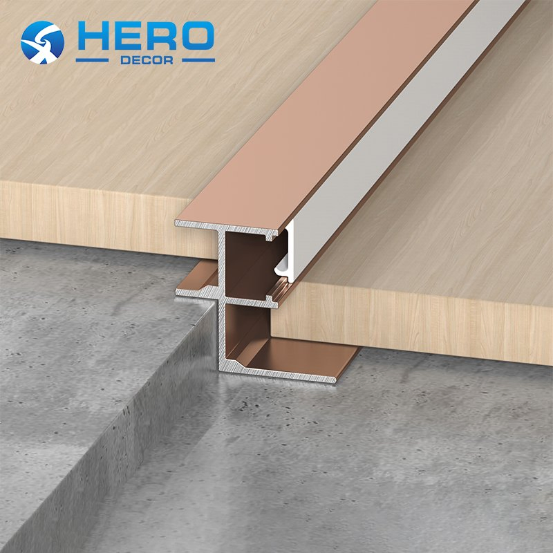 LED Aluminum Extrusion Wall Panel Profile Building Materials Hero Metal Tile Internal Corner Shape Strip