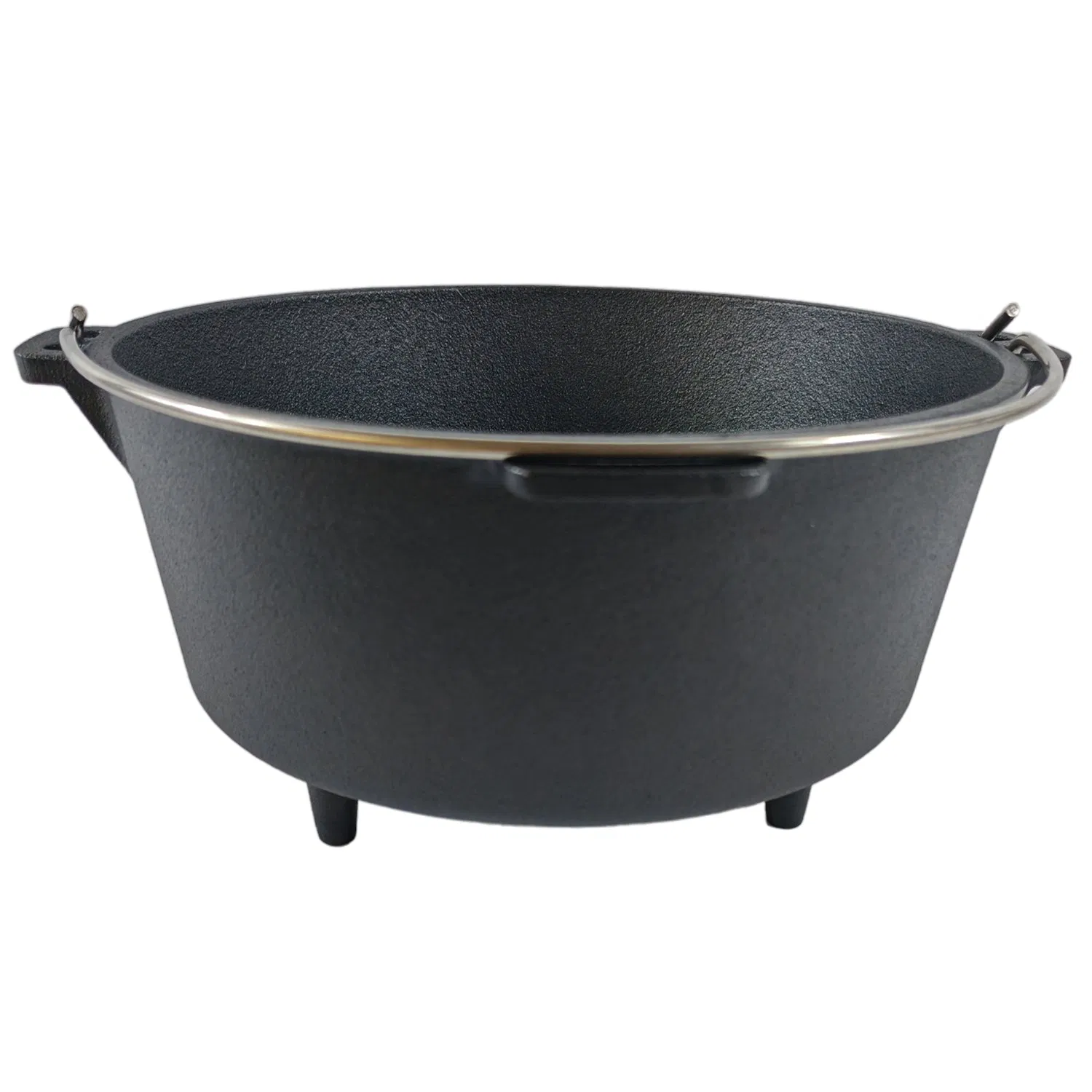 Чугунная голландская печь с крышкой для кемпинга, 3.7 л