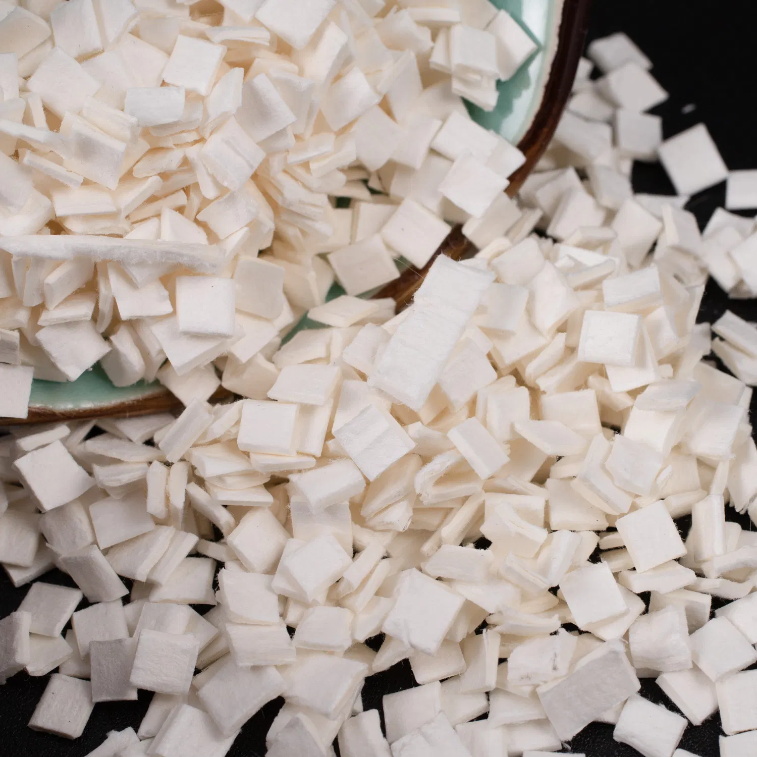 Natural Wood Pulp Compressed Wooden Cellulose Fiber for Concrete Mortar