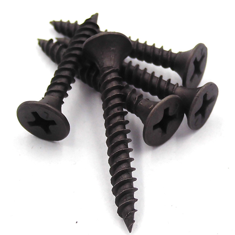 Hardware Fasteners Good Price 6 X 1 1 4 Drywall Screws Black Phosphorus Gypsum Screw for Metal Wood