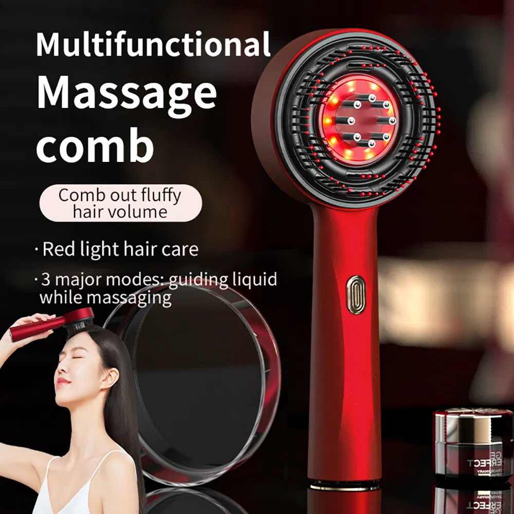 Head Scalp Massager for Relax Cordless Electric Brush for Hair Care Oil Dispenser Comb Mothers Day Gifts