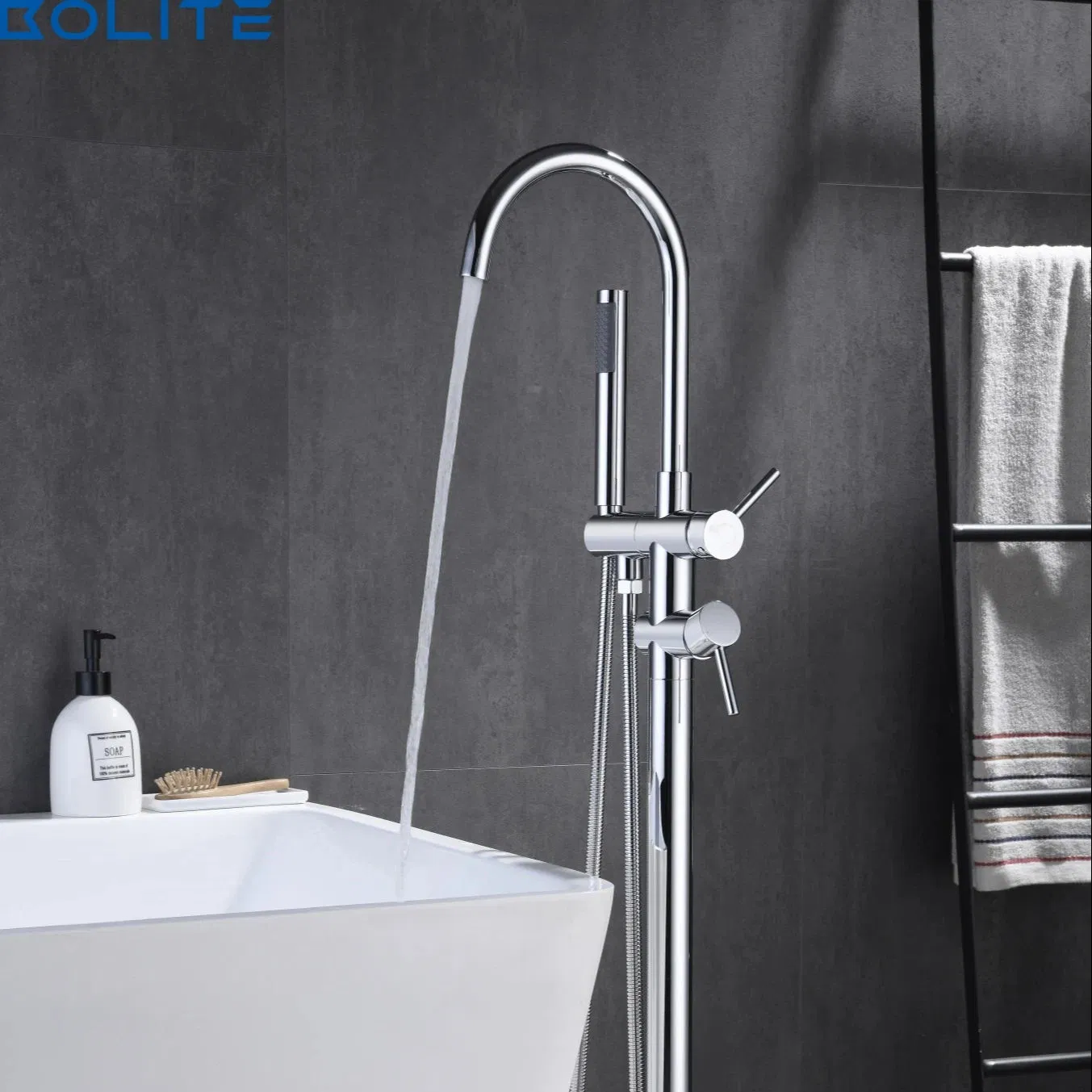 Bathroom Shower Tub Faucet Bathtub Fixture Mixer Tap Free Standing Bathtub Faucet