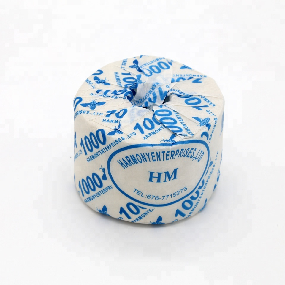 Hot Sell Core Standard Size 3 Ply Toilet Paper
