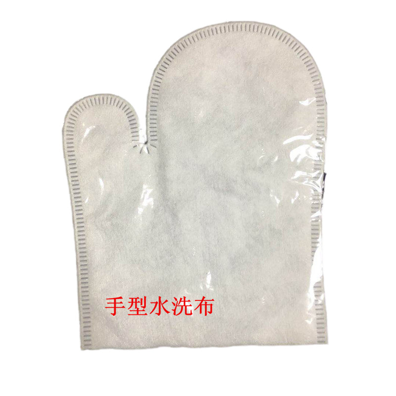 Cotton Shoe Mitt with Hotel Amenities for Hotel Room Using