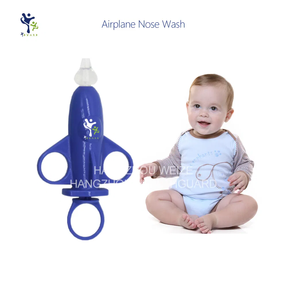 New Plane Nasal Cleaner Nose Washing Silicone Soft Tip Baby Syringe Cleaner