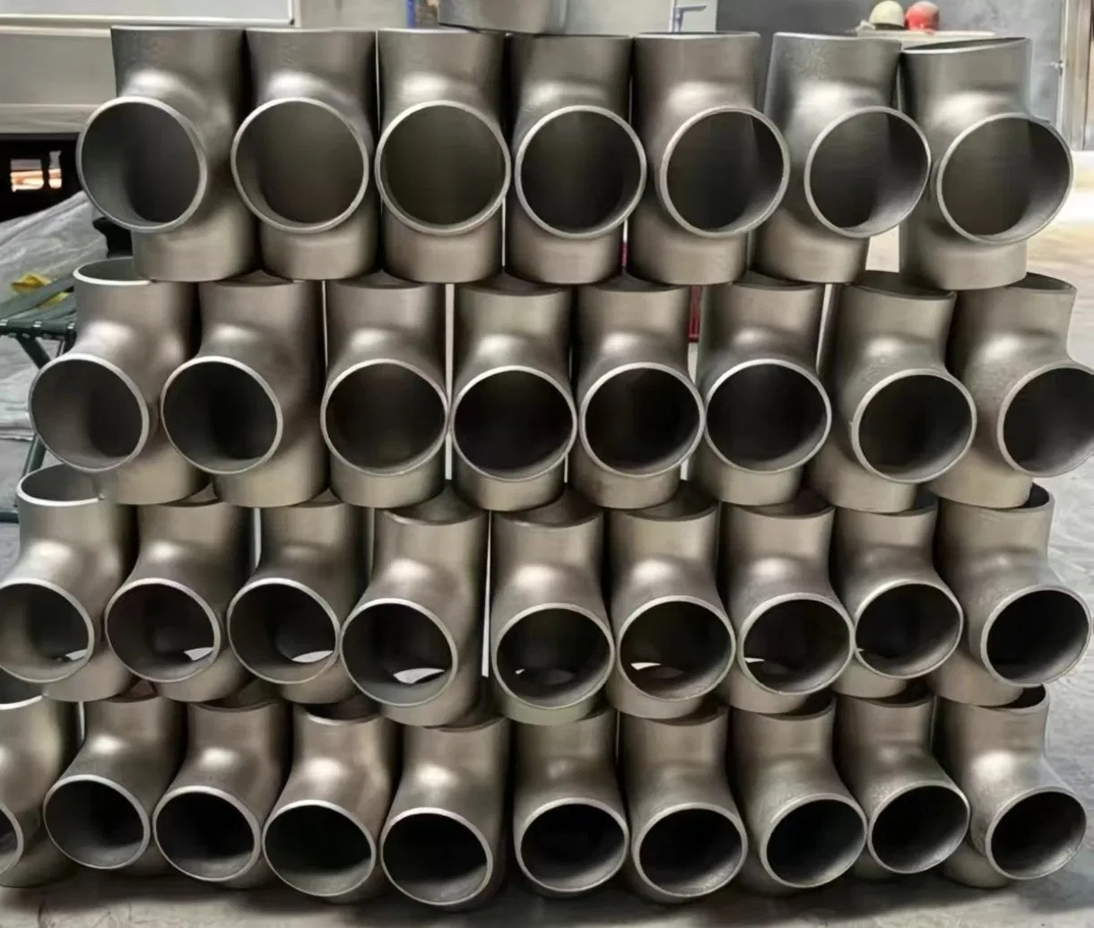 Custom 45 Degree Carbon Steel Lateral Socket Weld Reducing 1/4" Stainless 20mm 24" X 8" Reducing AISI304 Stainless Steel Equal Straight Tee