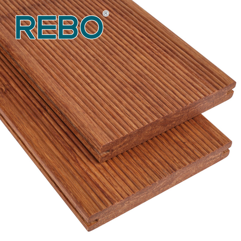High Quality Low Maintenance Bamboo Decking Flooring Panels for Outdoor