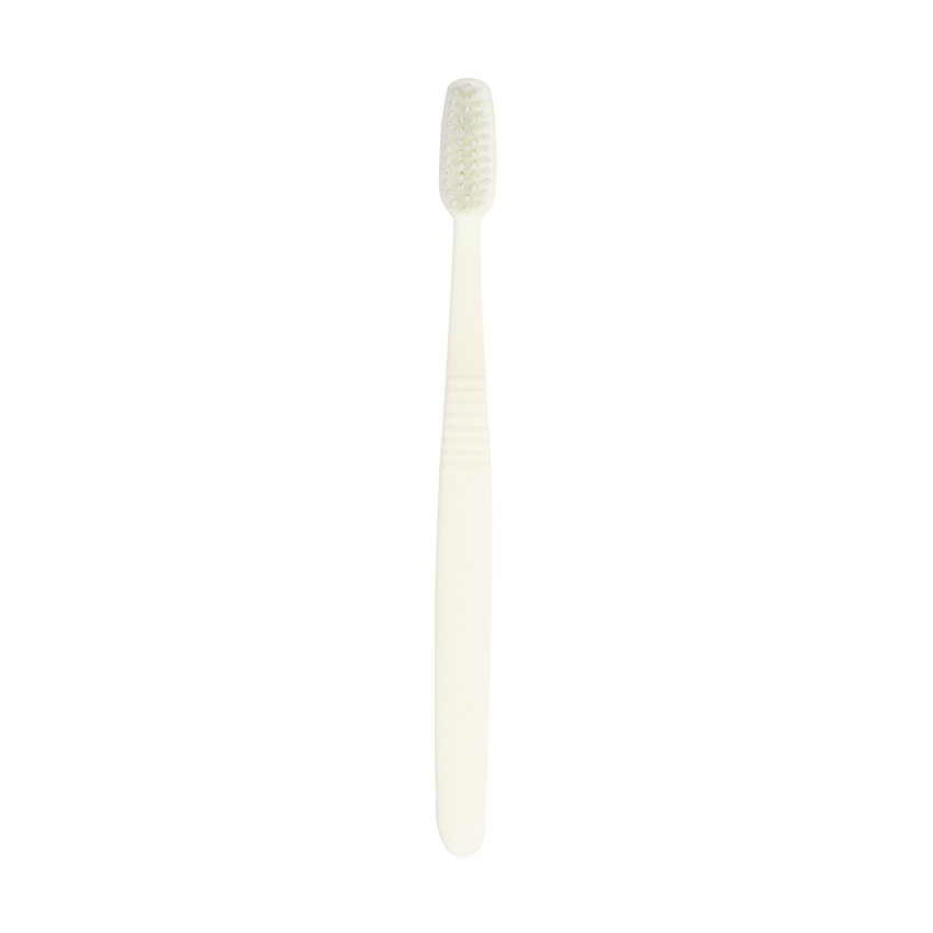 Th14 Starch Toothbrush Hotel-Grade Plastic Toothbrush with Durable Design for Long-Lasting Use