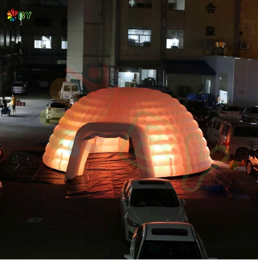 Giant Outdoor Inflatable Circus Tent Commercial Inflatable Dome Tent