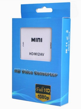 Конвертер AV в HDMI, мини, HD1080p