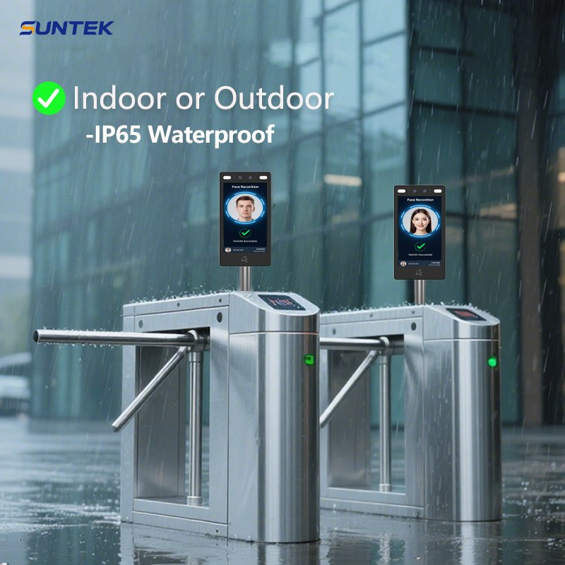 Suntek 10 Inch High Resolutlon Face Recognition Machine Access Control