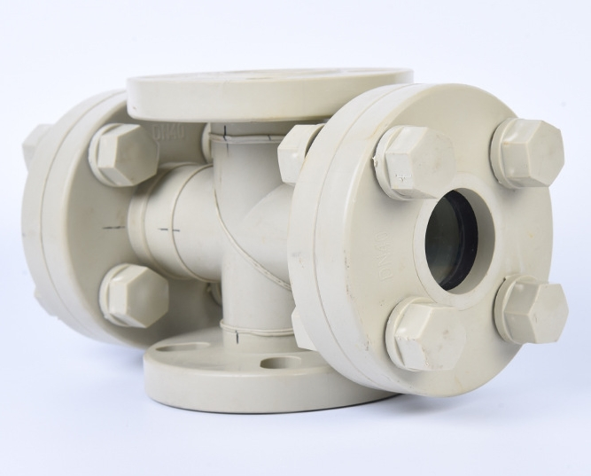 Plastic Sight Glass Pph PVDF Material