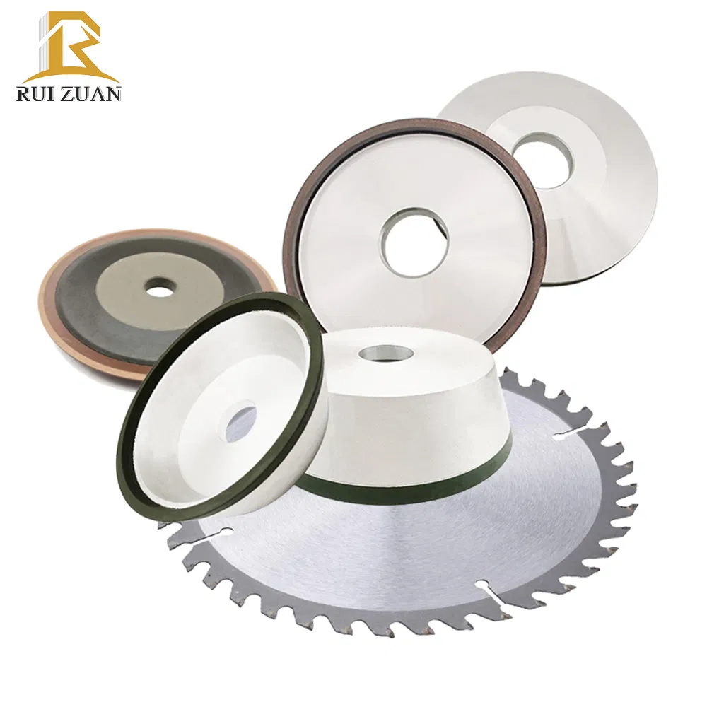 12V9 Face Grinding Resin Bakelite Diamond Grinding Wheel for Woodworking Circular Saw Blade