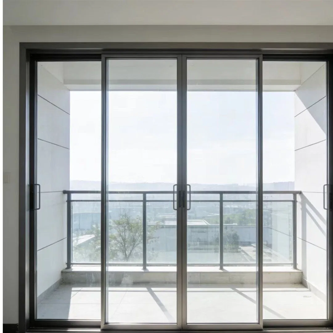 Раздвижная дверь из алюминиевого сплава с шумоизоляцией