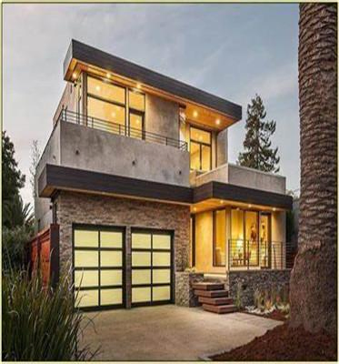 Light Steel Structure Cabins Wooden House Prefabricated Container House Design