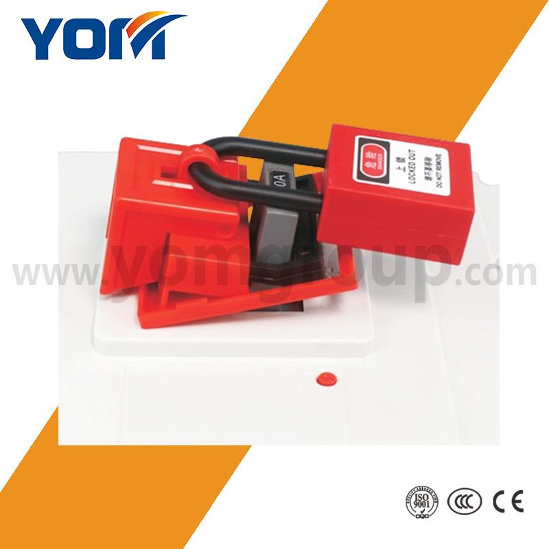 Clamp-on Type Molded Case Circuit Breaker Lock with Plastic ABS