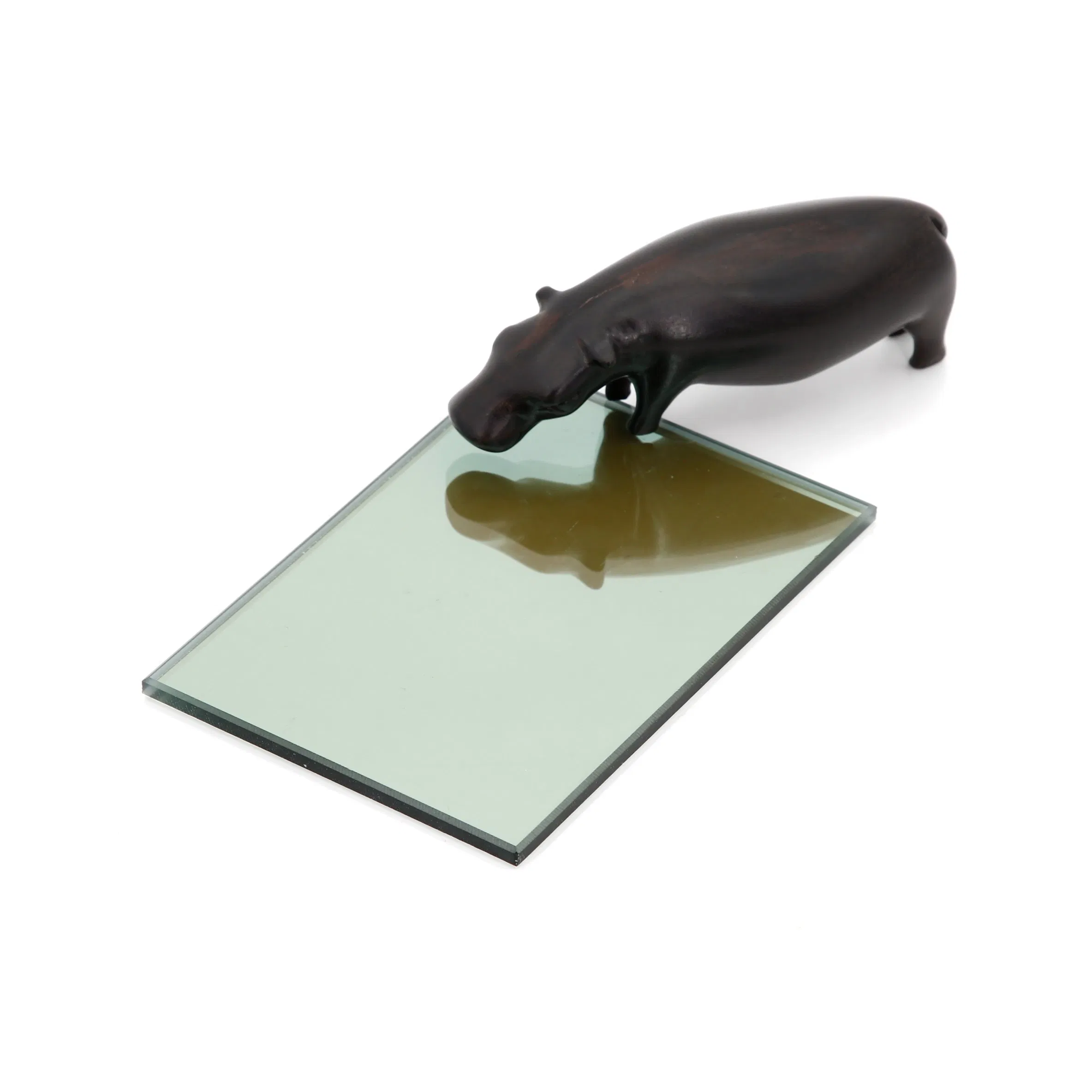 Factory Supply Dark Blue/Light Blue Tinted Reflective Glass