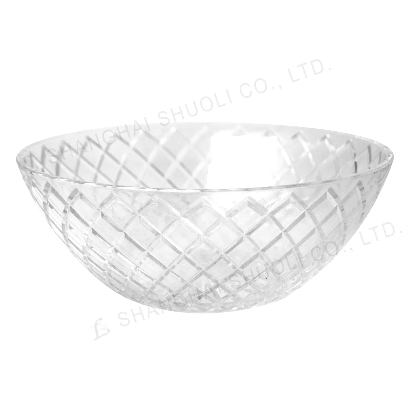 Kitchen Glassware Set of 5 Glass Fruit Salad Mixing Bowls