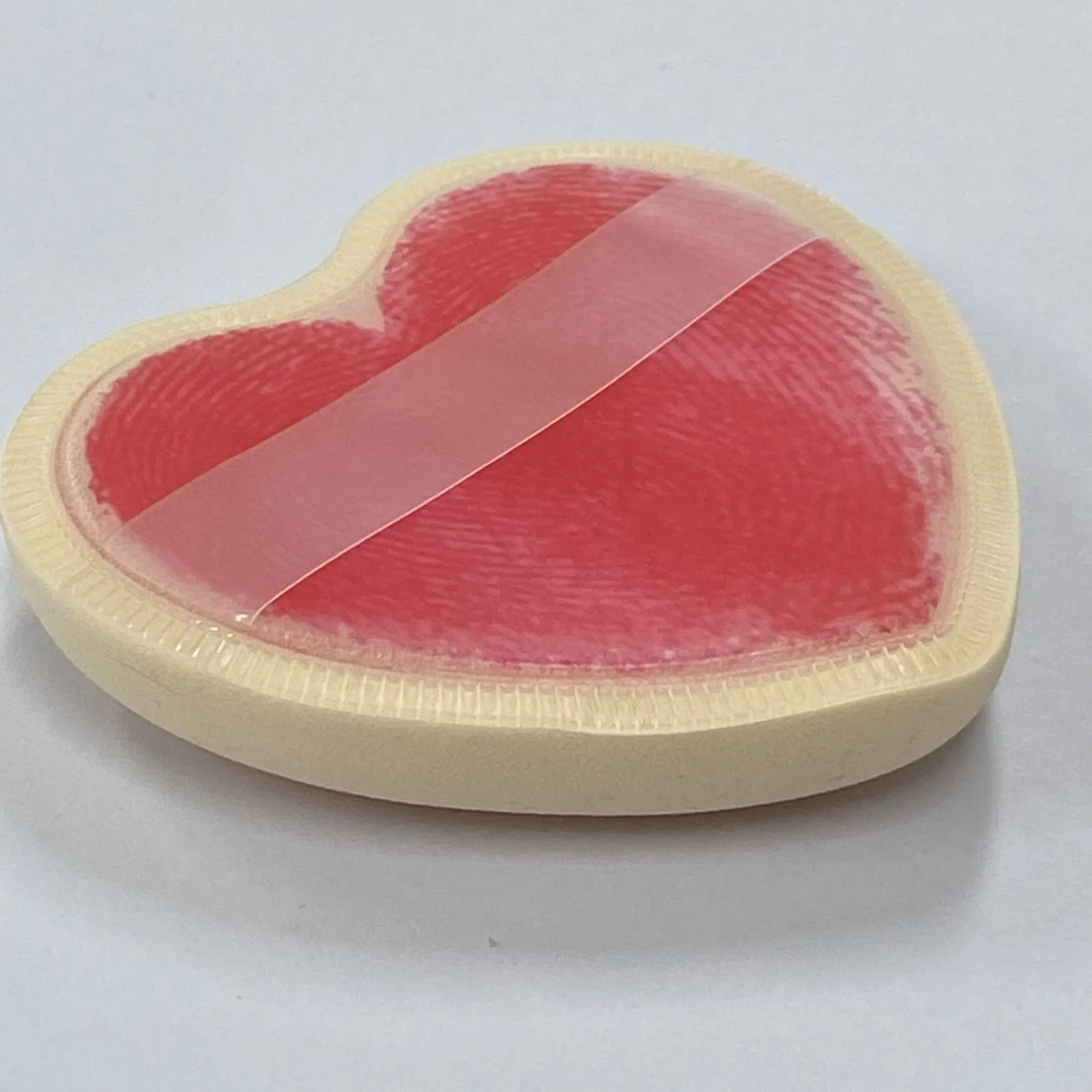 Customized Soft and Skin-Friendly Heart-Shaped Powder Puff