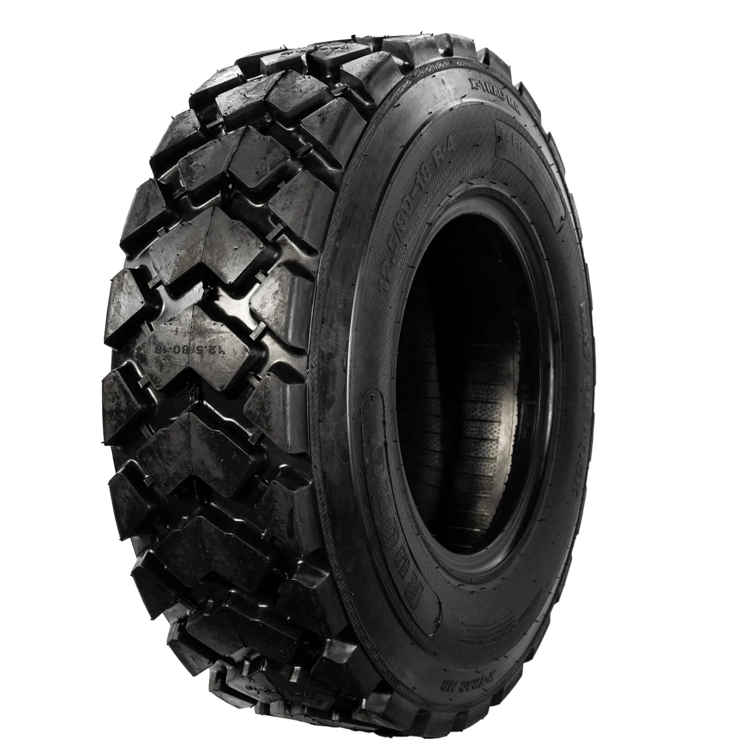 12.5/80-18 R-4 Backhoe Loader Tire for Construction and Industrial Use, ISO 9001