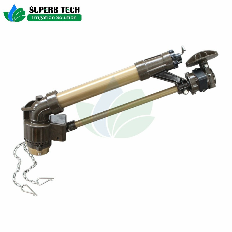 Irrigation Dust Prevention Sprinkler 360 Degree Rotating 50m Distance Big Rain Gun