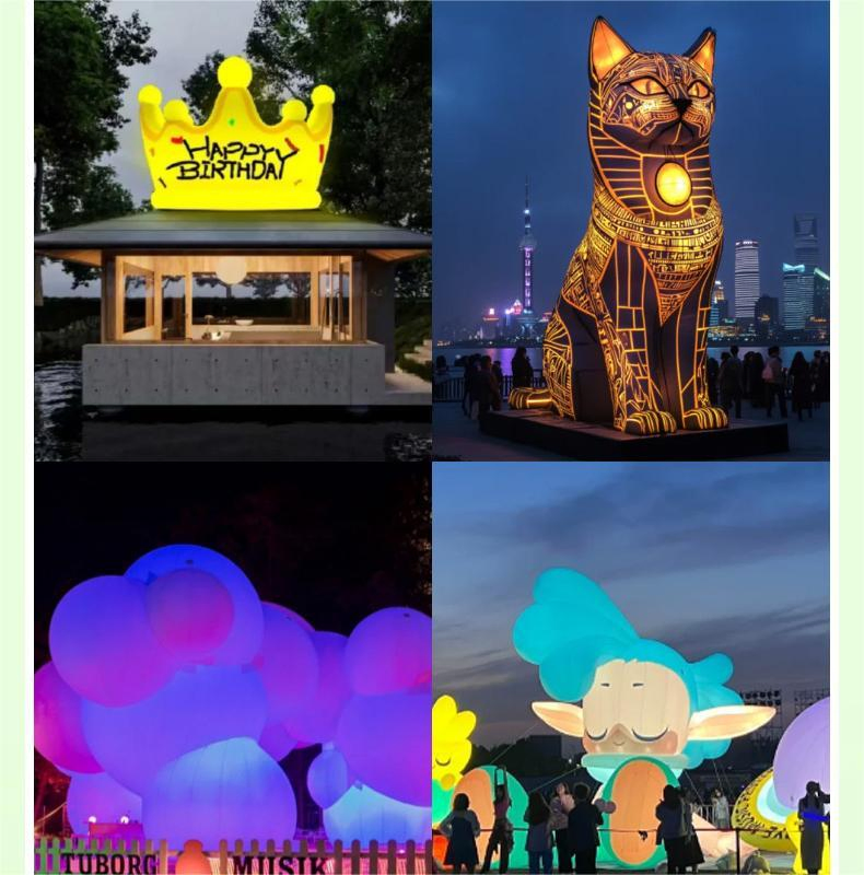 Inflatable Remote Controlled Airship Air Model Ascending Aircraft Advertising Promotion PVC