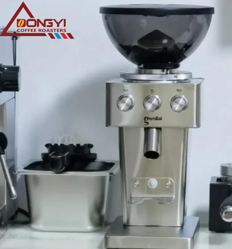 Hot Selling 220V Stainless Steel Coffee Grinder Machine Espresso Coffee Maker