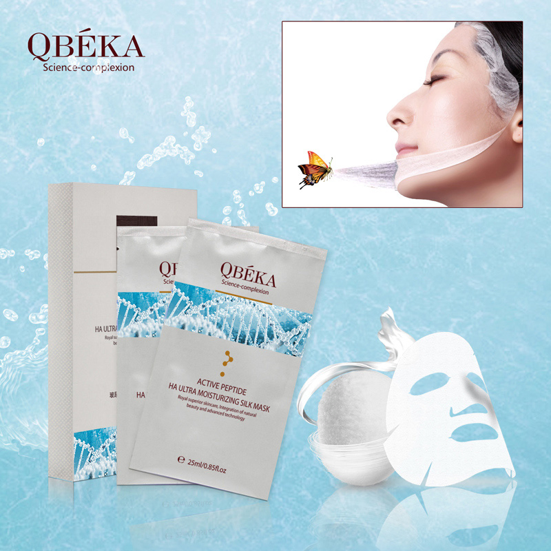 OEM Hydrating Silk Mask Hyaluronic Acid Facial Mask Sheet