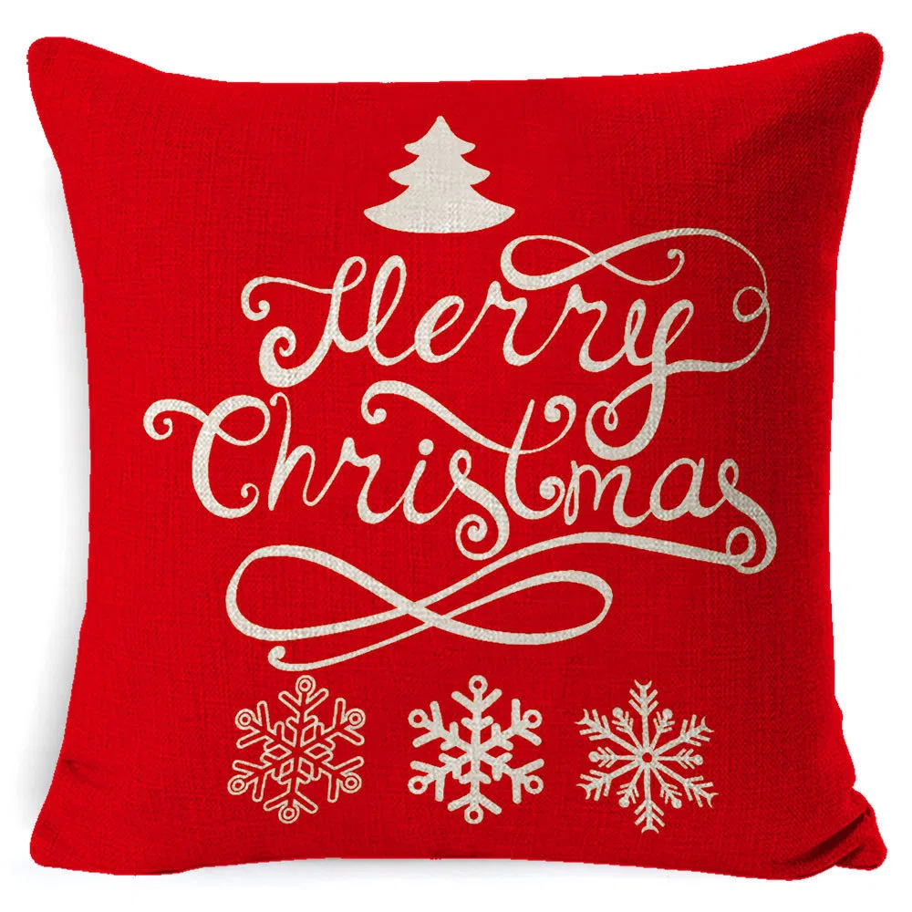 OEM European Style Christmas Bedside Soft Package Sofa Cushion Pillow Set