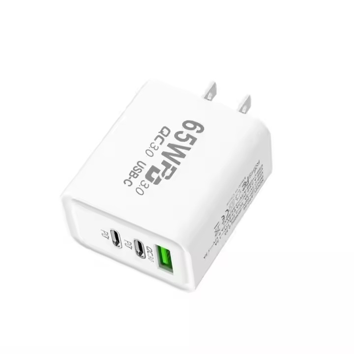 65W Fast Chargers 3Ports Adapters Charger for iPhone Charger Usb Adapter