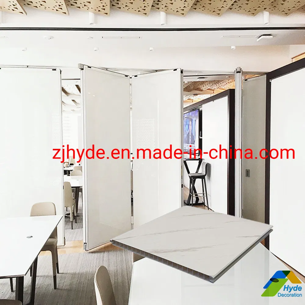 400X20X6000mm Customization Size Waterproof Laminated PVC Wall Partition Panel