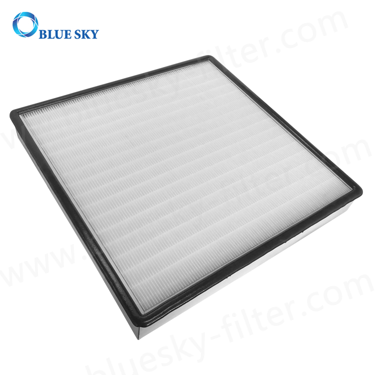 Customized 18inch China Supplier Air Purifier Paper Frame Mini Pleated Replacement H14 True HEPA Filters
