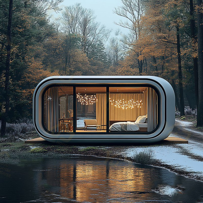 Fast Construction Hot Insulation Luxury Prefabricated Tiny House