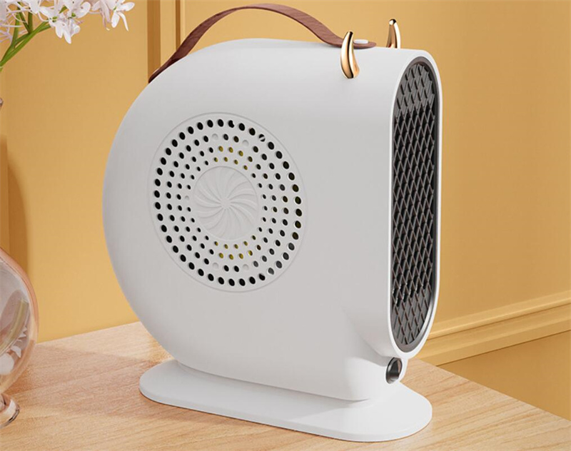 New Style Cowhorn Air Heater Household Heating Small Heater Electric Fan