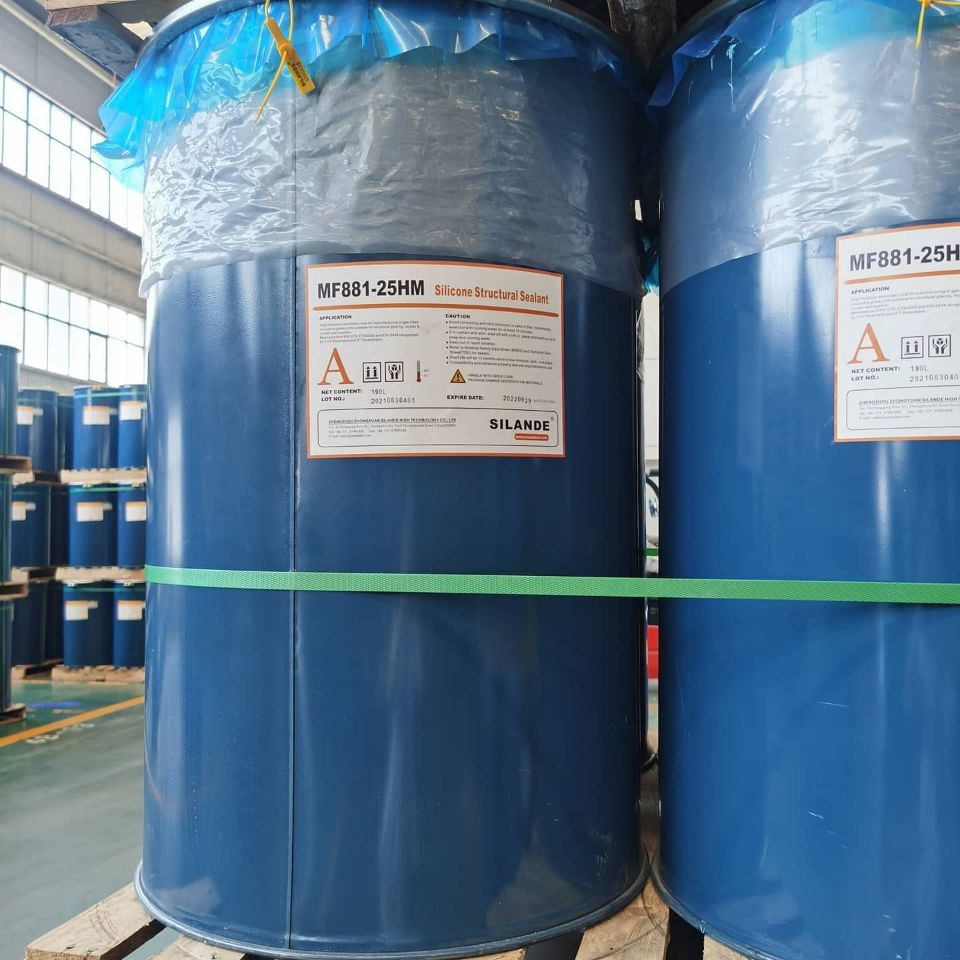 Mf881-25hm-Two Parts Silicone Structural Sealant for Gas-Filled Insulating Glass