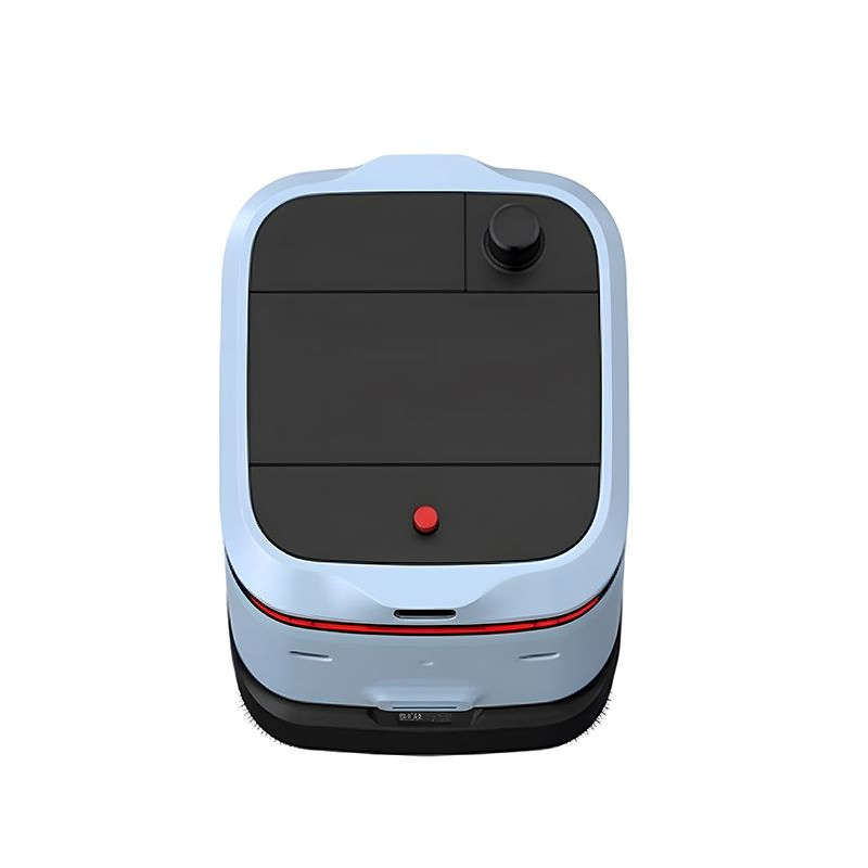 High-Efficiency Commercial Carpet Pool Floor Solar Panel Cleaning Robot for Large Mall with Touch Screen