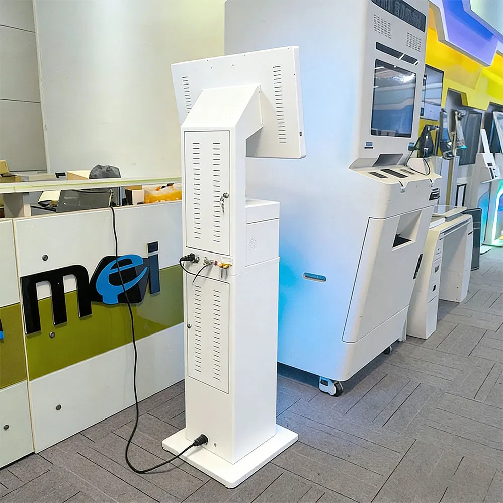 23.6 Inch Dual Display Visitor Machine for Corporate Reception