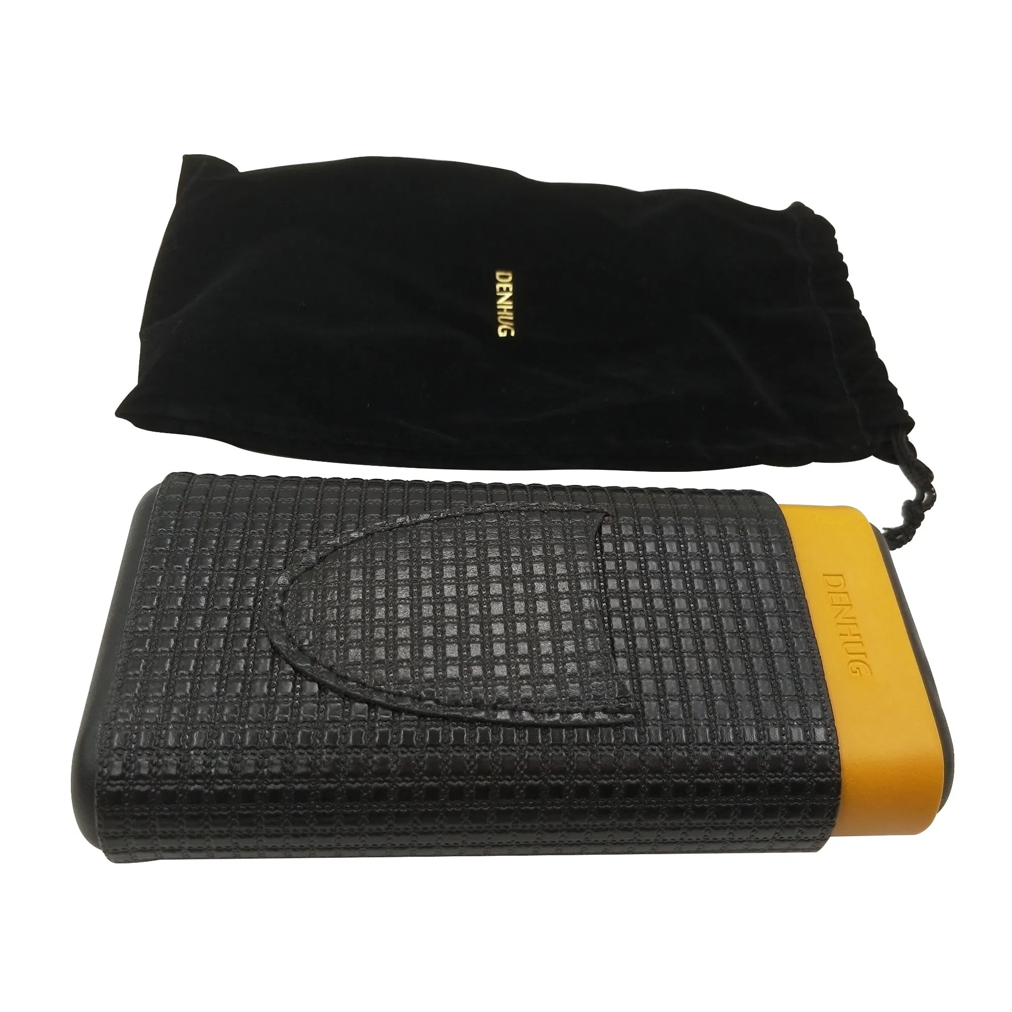 Elegant PU Leather Cigar Humidor Gift Box for Aficionados