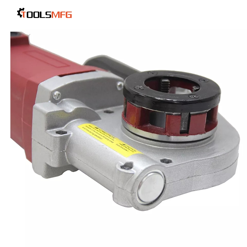 TOOLSMFG 1400W Pipe Threading machine electric portable pipe threader