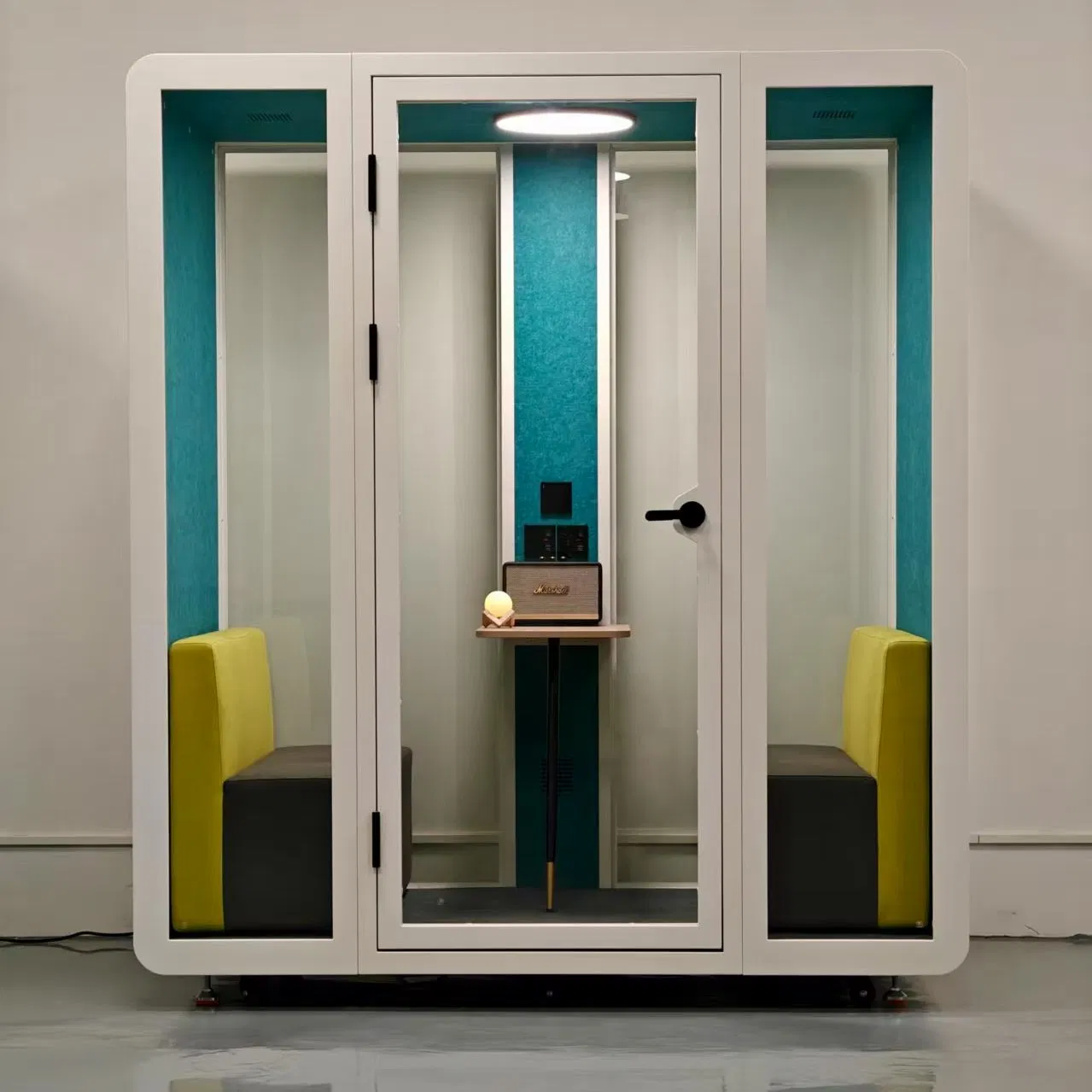 Soundproof Booth Compact Acoustic Workspaces for Focused Collaboration Meeting Office Pod