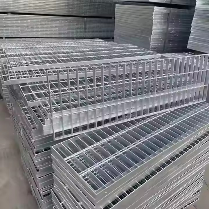 Heavy Duty Stainless Steel Grating for Sturdy Inspection Stairs