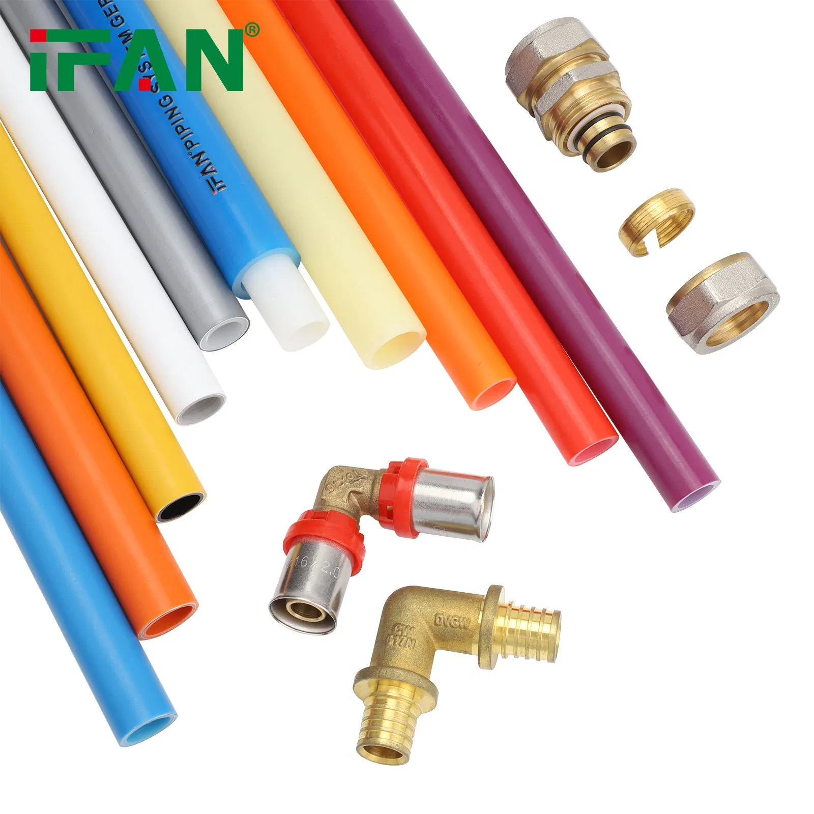 Труба PEX-Al-PEX для теплого пола Ifan GB-T 18992, 16-32мм