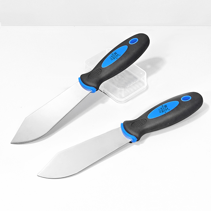 Premium Guandao-Style Stainless Steel Putty Knife for Wall Corners