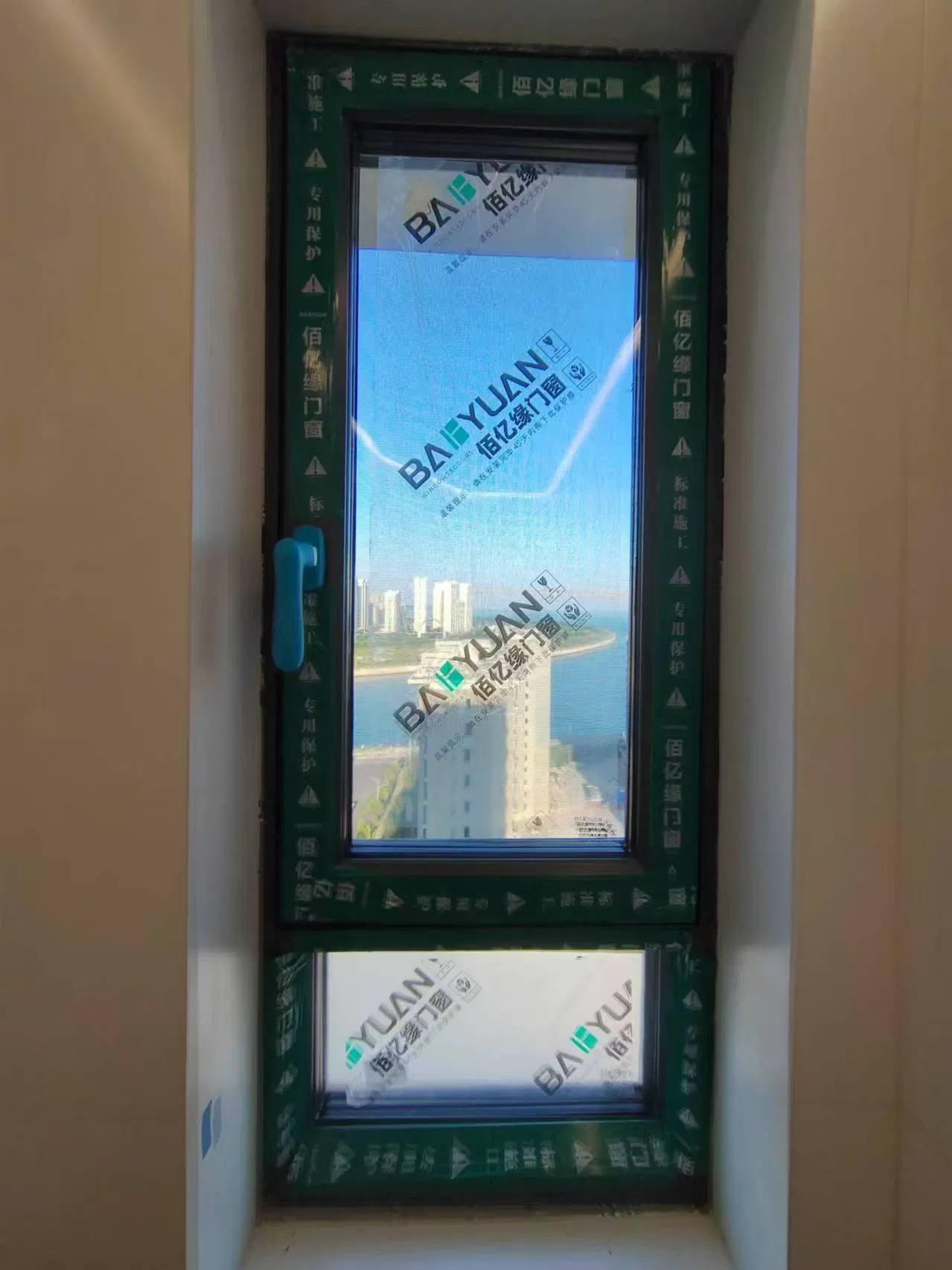 Canada Standard Aluminum Casement Window Double Glaze Glass Window Tilt & Turn Casement Window