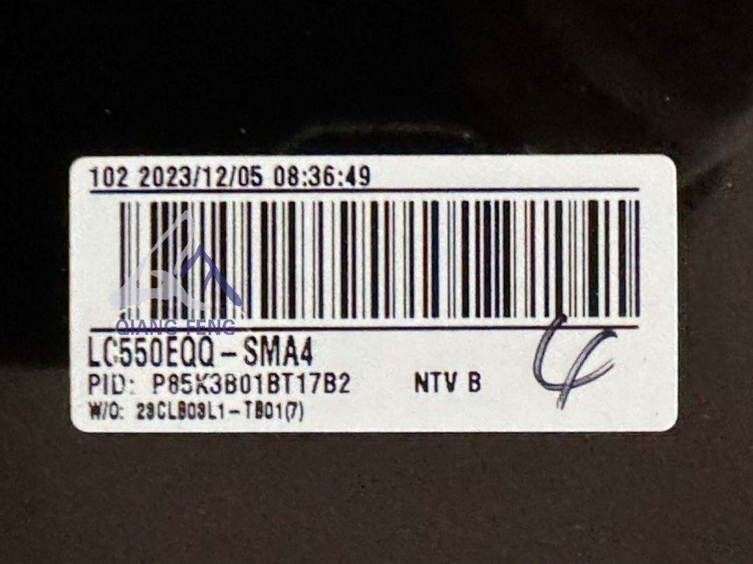 LCD-матрица LG 55 дюймов UHD 4K, модель LC550EQC-SMA4